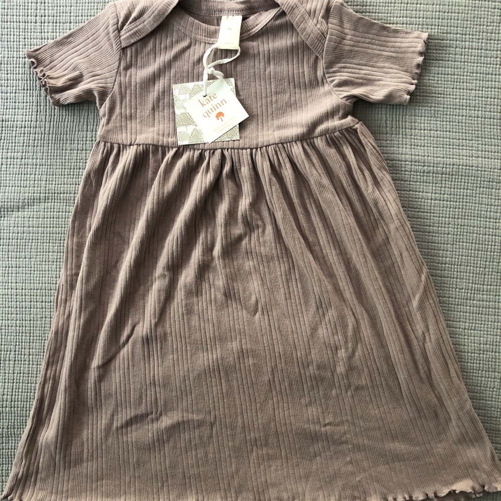 Kate Quinn Organic Ribbed Toddler Dress